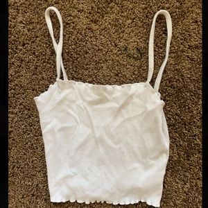 Topshop White Tank